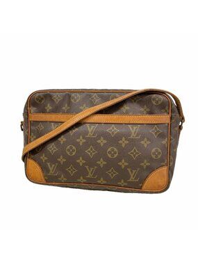 Louis Vuitton Shoulder Bag Monogram Trocadero 30 Brown